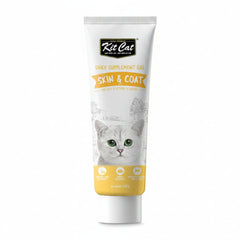Kit Cat Daily Nutritional Supplement Gel For Cats & Kittens – Skin & Coat (120g) - SNH Packing