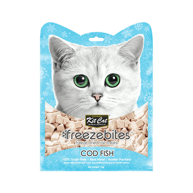 Kit Cat Freeze Dried Codfish 15g - SNH Packing