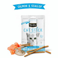 Kit Cat Grain Free Cat Stick Salmon & Scallop 15g - SNH Packing