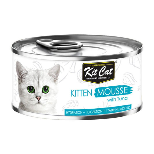 Kit Cat Kitten Mousse With Tuna 80g - SNH Packing