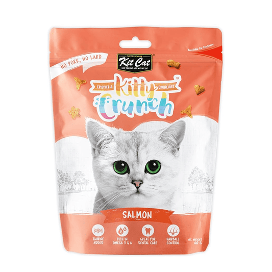 Kit Cat Kitty Crunch Salmon Flavor (60g) - SNH Packing