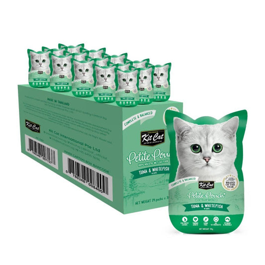 Kit Cat Petite Pouch 70g Tuna & Whitefish - SNH Packing