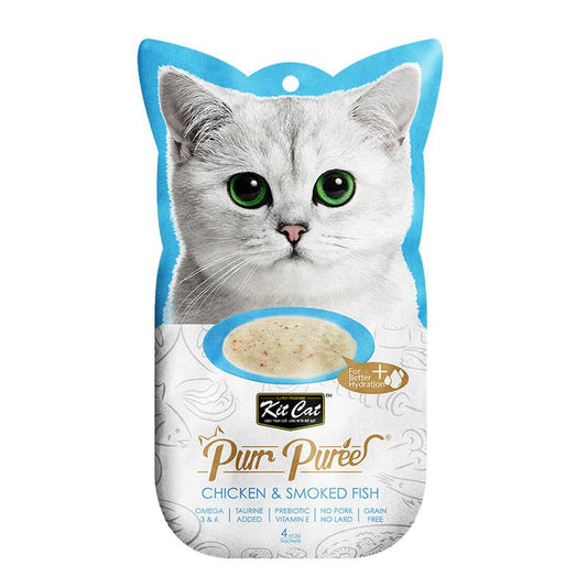 Kit Cat Puree Chicken & smoked Fish - SNH Packing