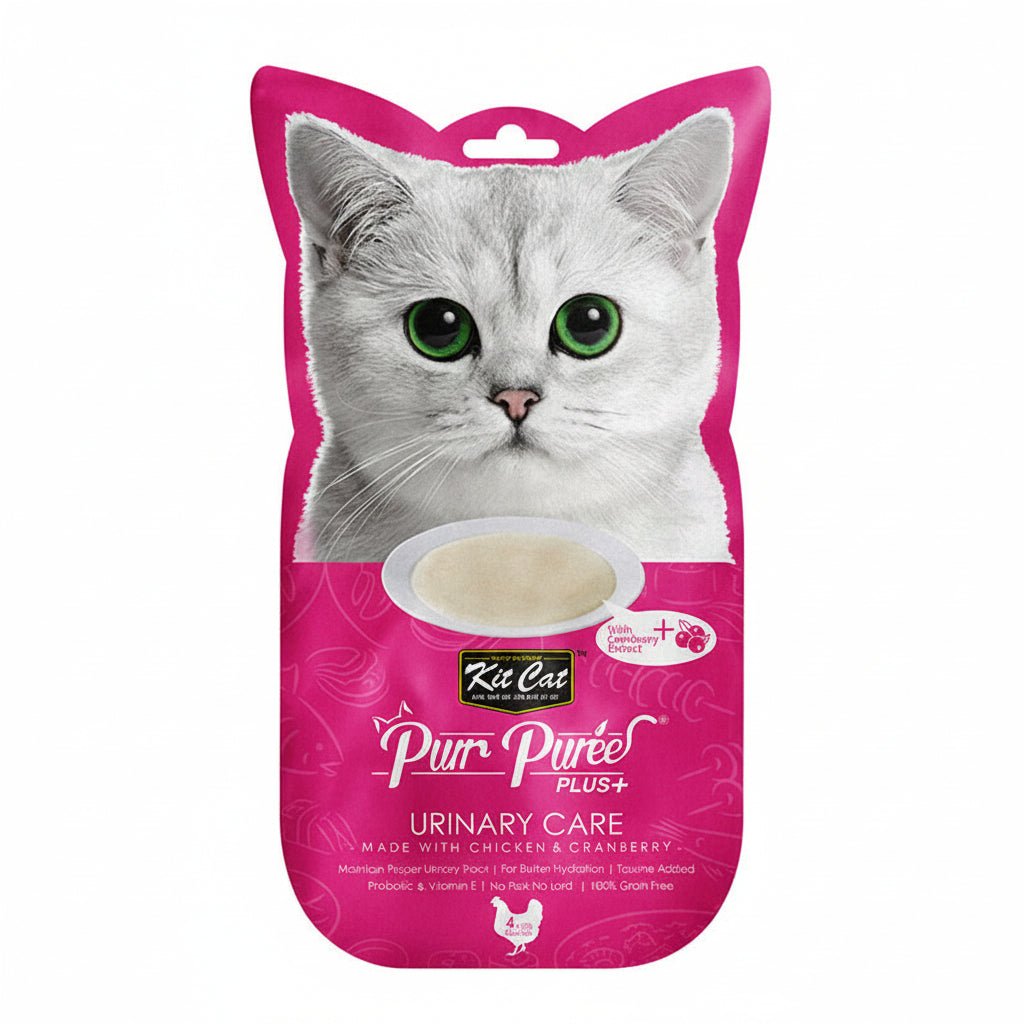 Kit Cat Purr Puree Plus+ Chicken & Cranberry (Urinary Care) - SNH Packing