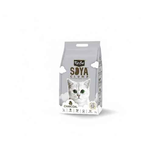 Kit Cat SoyaClump Soyabean Litter Charcoal 7L - SNH Packing