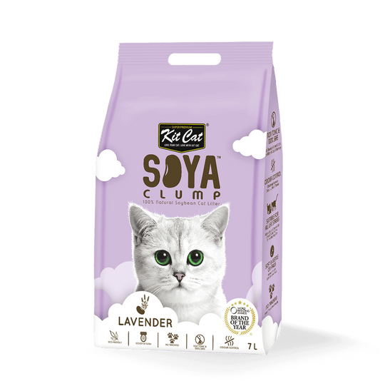 Kit Cat SoyaClump Soyabean Litter Lavander 7L - SNH Packing