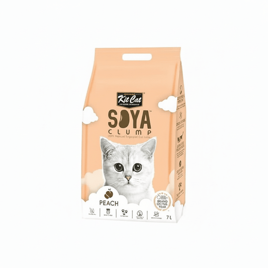 Kit Cat SoyaClump Soyabean Litter Peach 7L - SNH Packing