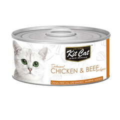 Kit cat - tin - CHICKEN & BEEF 80g - SNH Packing