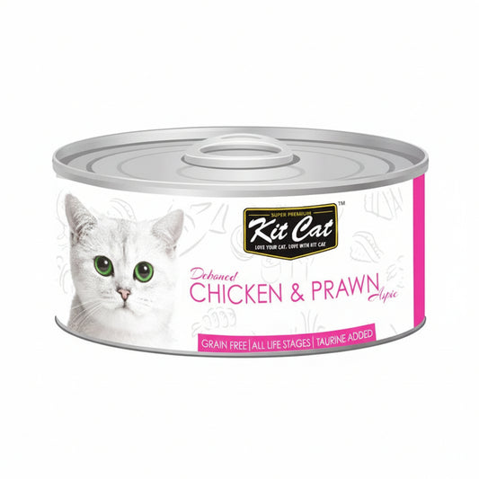 Kit cat - tin - CHICKEN & PRAWN 80g - SNH Packing