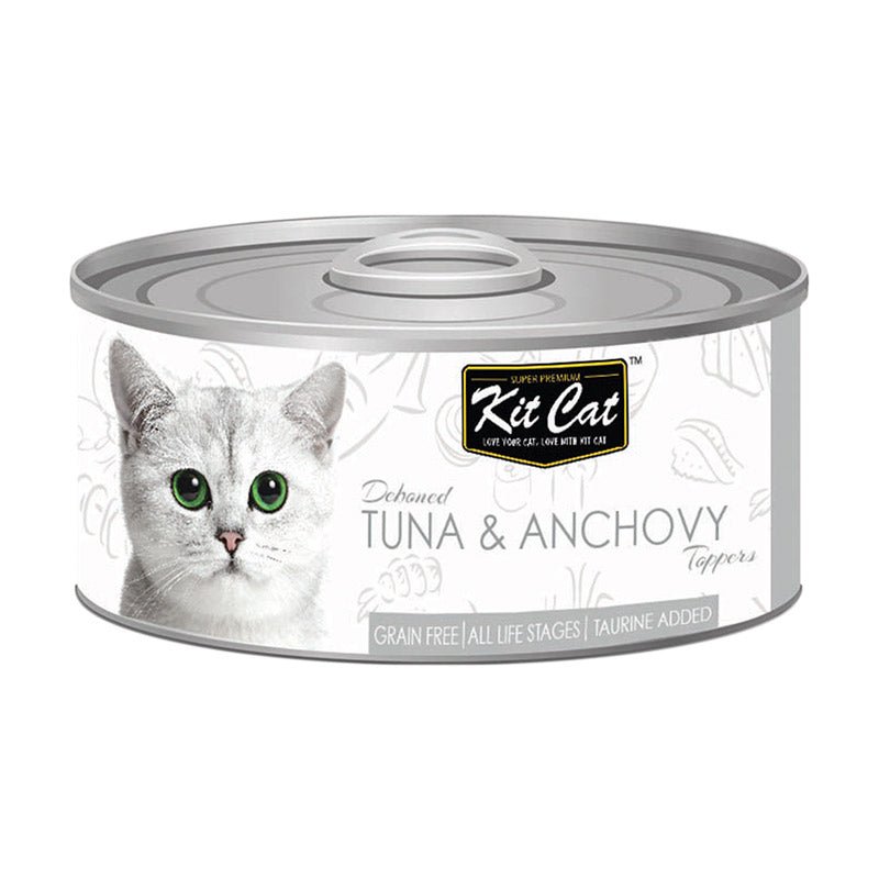 Kit Cat - tin - Tuna & Anchovy Toppers 80g - SNH Packing