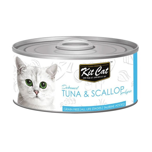 Kit cat-tin-TUNA & SCALLOP 80g - SNH Packing