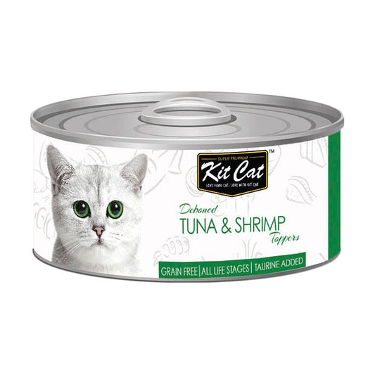 Kit Cat - tin - Tuna & Shrimp Toppers 80g - SNH Packing