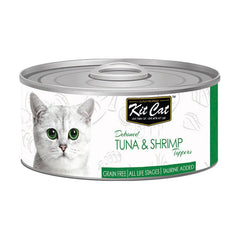 Kit Cat - tin - Tuna & Shrimp Toppers 80g - SNH Packing
