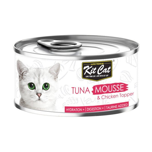 Kit Cat Tuna Mousse with Chicken Topper 80g - SNH Packing