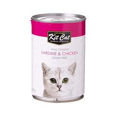 Kit Cat Wild Caught Sardine & Chicken 400grm - SNH Packing