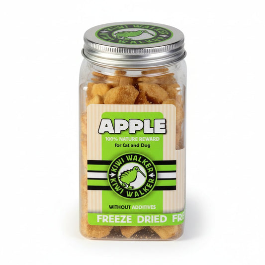 KIWI WALKER Freeze Dried Grain Free Snack Apple Dog & Cat Treats 45G - SNH Packing