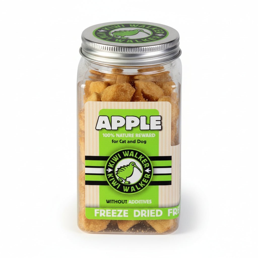 KIWI WALKER Freeze Dried Grain Free Snack Apple Dog & Cat Treats 45G - SNH Packing