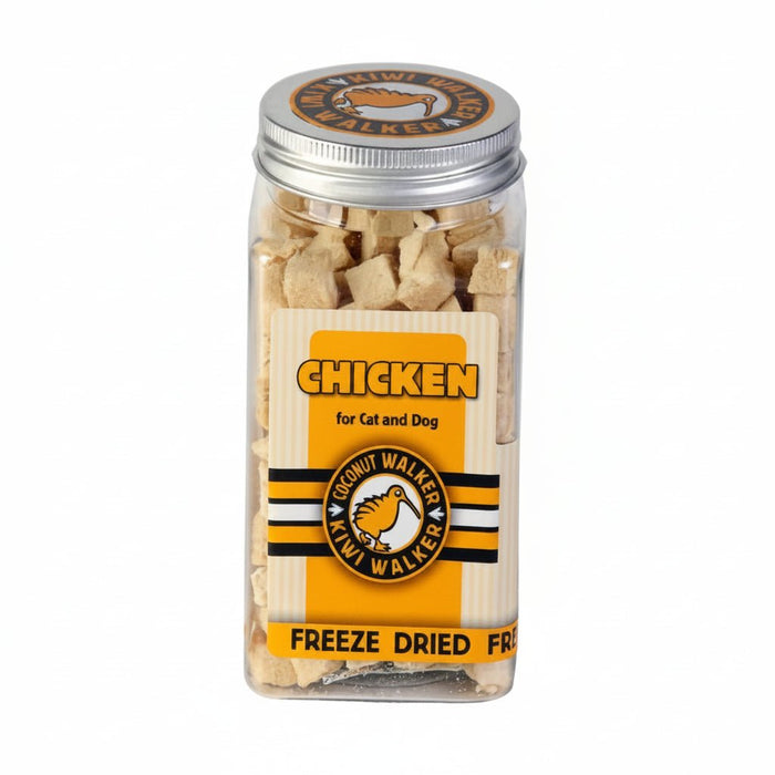 KIWI WALKER Freeze Dried Grain Free Snack Chicken Cubes Dog & Cat Treats 80G