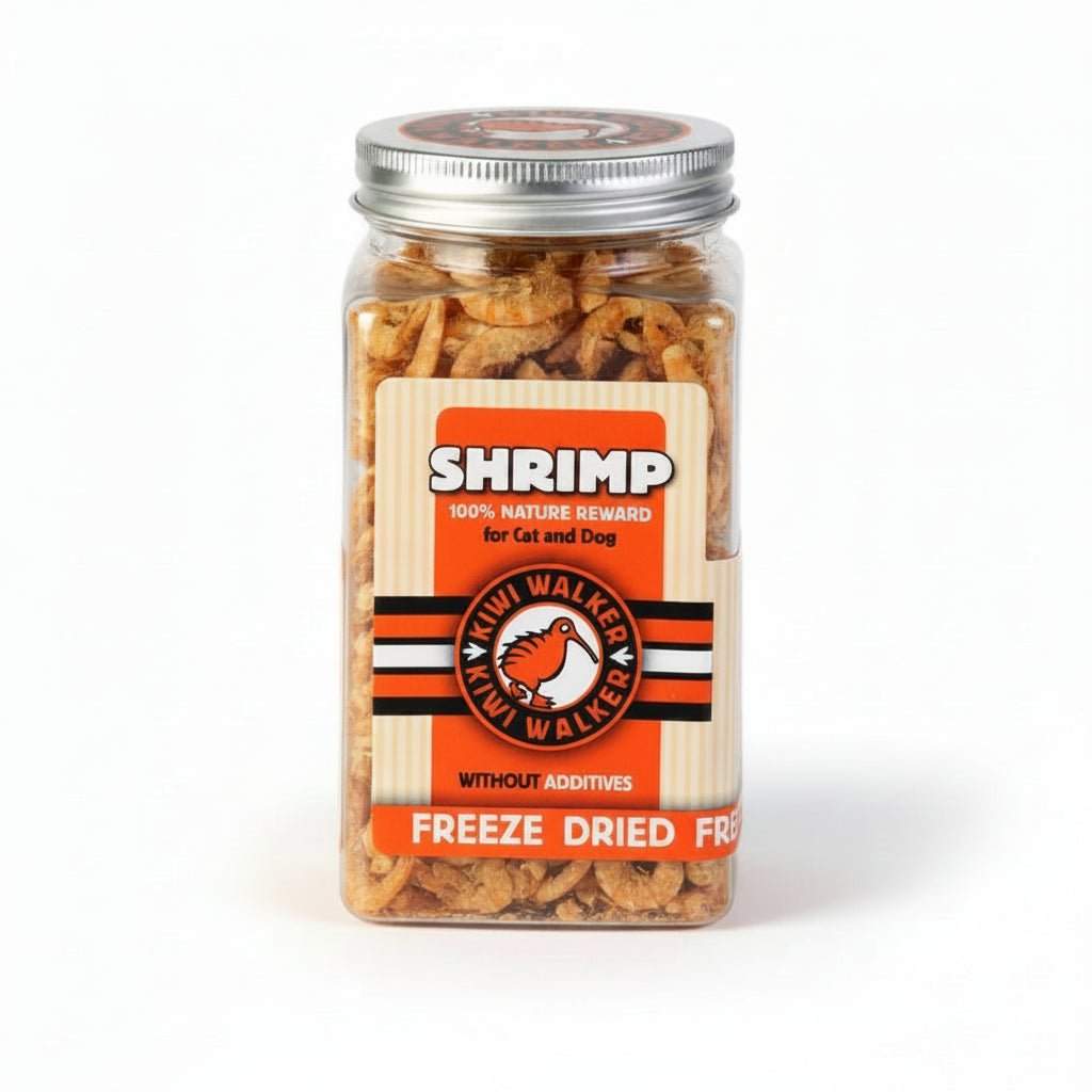KIWI WALKER Freeze Dried Grain Free Snack Shrimp Dog & Cat Treats 50G - SNH Packing