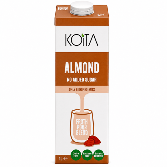Koita Almond Milk No Added Sugar Plant Based 1L - SNH Packing