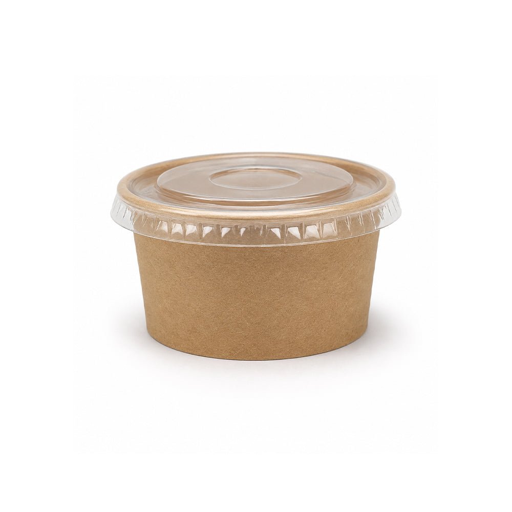 Kraft Paper Portion Cups 1.5oz to 4oz for Sauces - SNH Packing