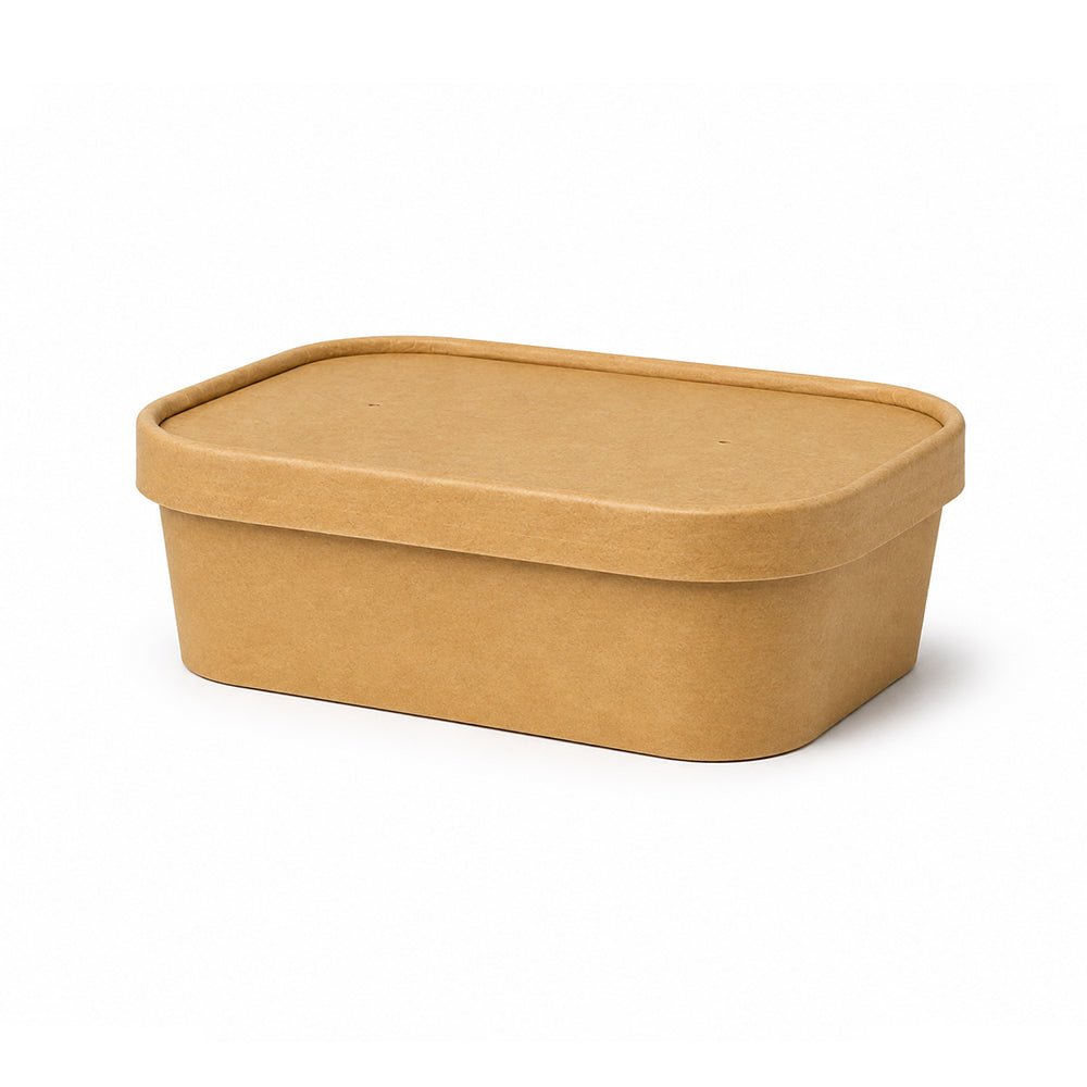 Kraft Rectangular paper Container
