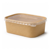 Kraft Rectangular paper Container
