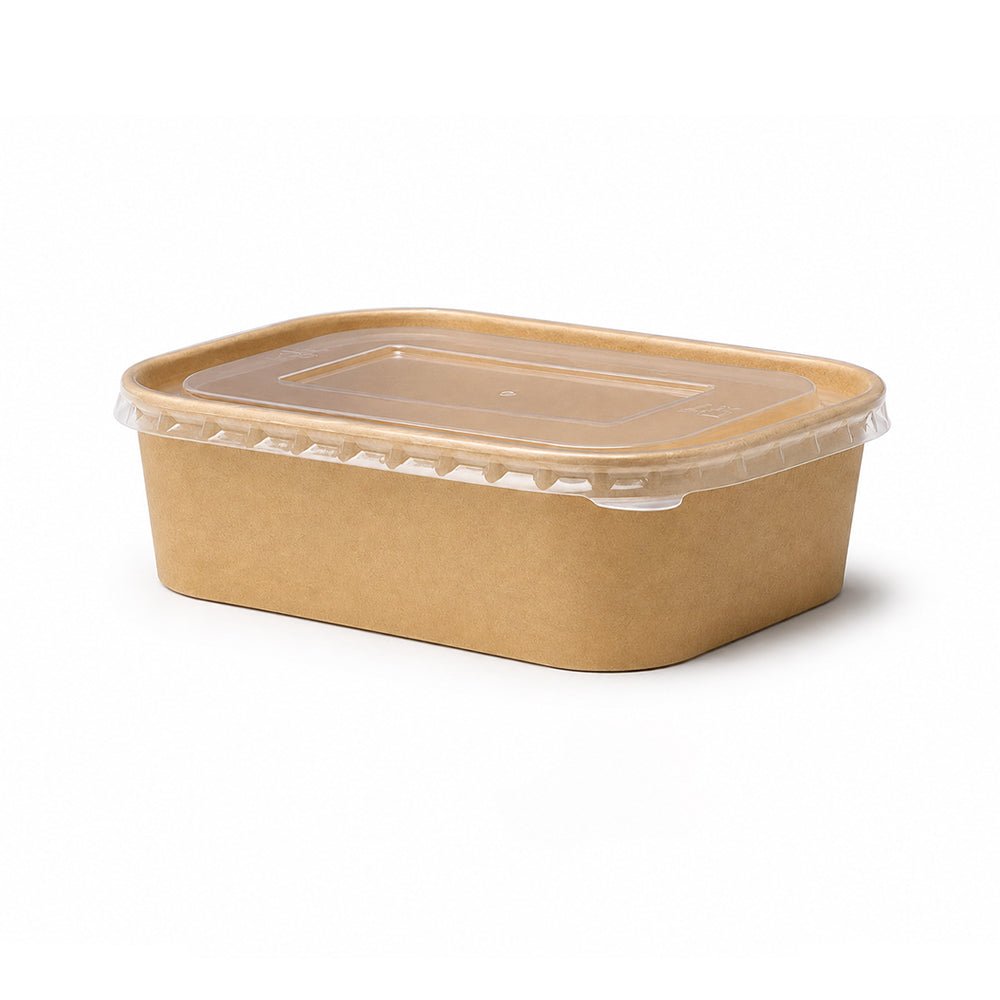 Kraft Rectangular paper Container
