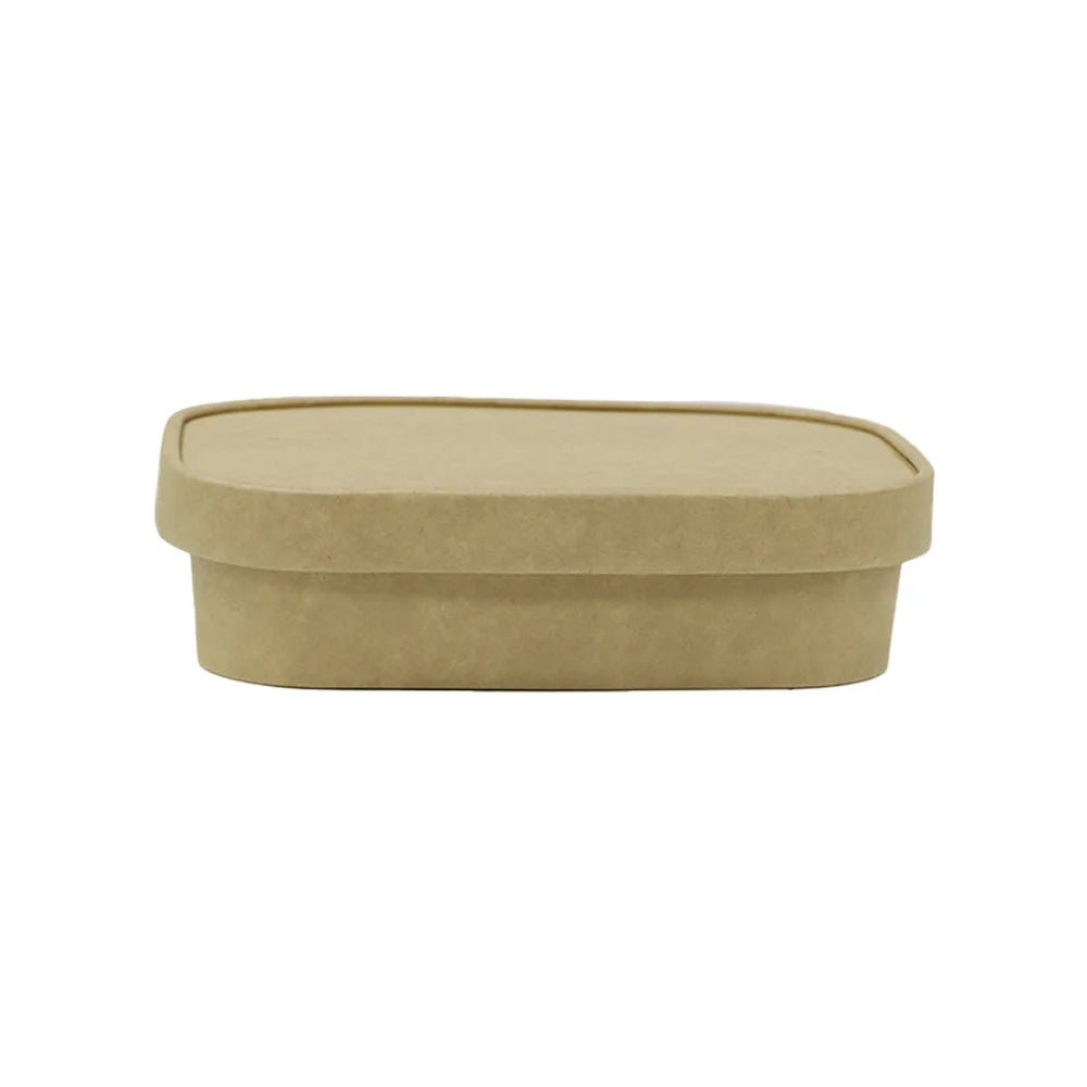 Kraft Rectangular Paper Containers – Takeaway & Food Packaging - SNH Packing