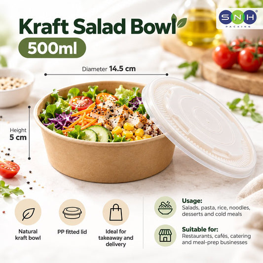 Kraft Salad Bowl 500ml to 1300ml

