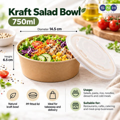 Kraft Salad Bowl 500ml to 1300ml
