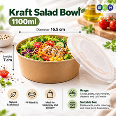 Kraft Salad Bowl 500ml to 1300ml
