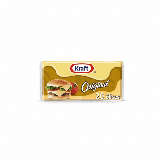 KRAFT SLICE CHEESE ORIGINAL 400GM - SNH Packing