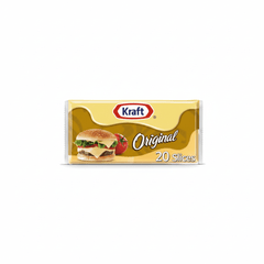 KRAFT SLICE CHEESE ORIGINAL 400GM - SNH Packing