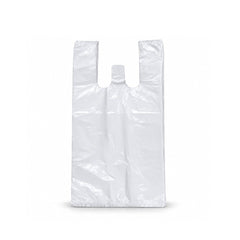 LD Shopper White Plastic Carry Bags 15KG Multiple Sizes - SNH Packing