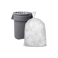 LDPE Clear Garbage Bags 20KG 80 Micron Heavy Duty Trash Bags - SNH Packing