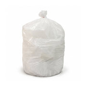 LDPE Clear Garbage Bags 20KG 80 Micron Heavy Duty Trash Bags - SNH Packing