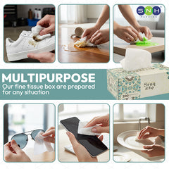 Souq Al Fajr Facial Tissue 200 Sheets 5 BXS PKT