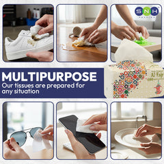 Al Fajr Nylon Tissue 300x2PLY (Total 600 Sheets)  5BXS PKT