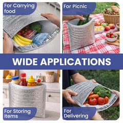 Insulated Thermal Pouches – Durable Food Delivery & Storage