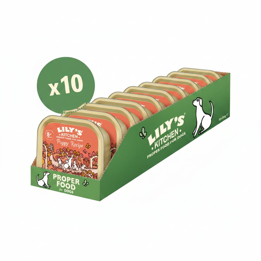 Lily's Kitchen Chicken Recipe Puppy Food - 10X150G - SNH Packing