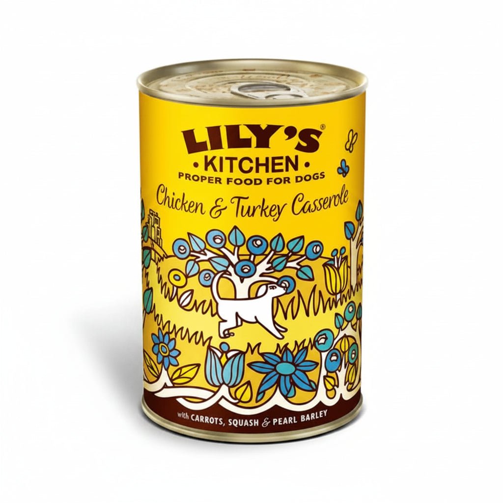 Lily's Kitchen Chicken & Turkey Casserole Wet Dog Food - 400G - SNH Packing