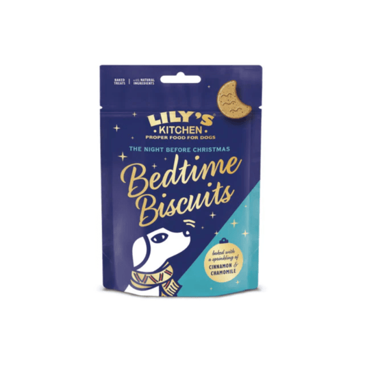 Lily's Kitchen Christmas Bedtime Biscuits Dog Treats 80G - SNH Packing