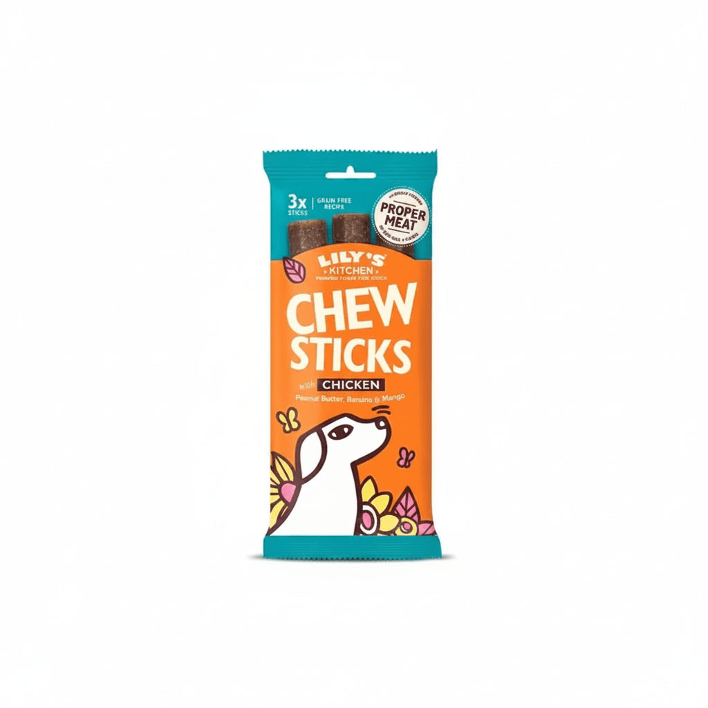 Lily's Kitchen Dog Chew Sticks with Chicken Dog Treats 120G - SNH Packing