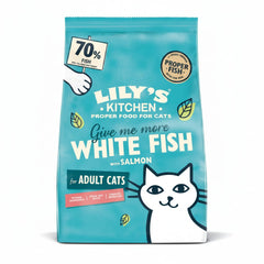 Lily's Kitchen Fisherman's Feast White Fish & Salmon Dry Cat Food - 800G - SNH Packing