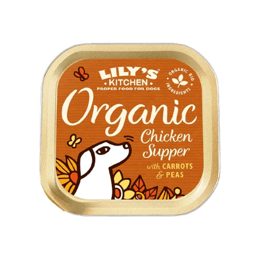 Lily's Kitchen Organic Chicken Supper Wet Dog Food 150G - SNH Packing