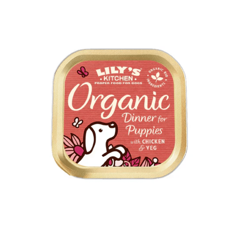 Lily's Kitchen Organic Dinner Wet Puppy Food (150g) - SNH Packing