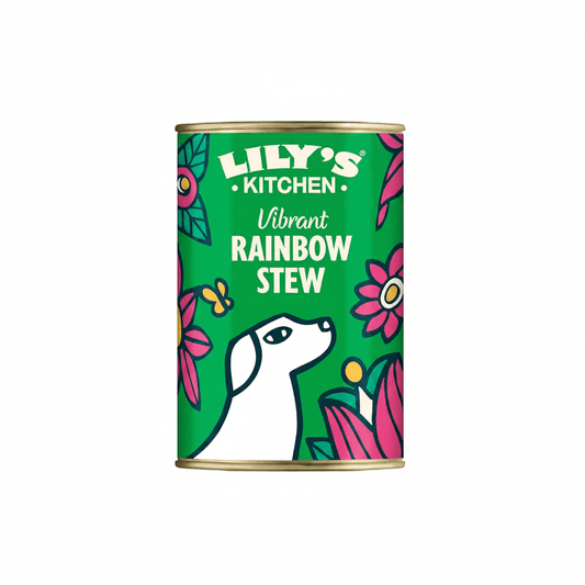 Lily's Kitchen Rainbow Stew Dog Wet Food VEGAN (400g) - SNH Packing