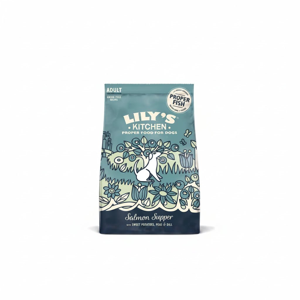 Lily's Kitchen Salmon Supper Adult Dog Dry Food - 12KG - SNH Packing