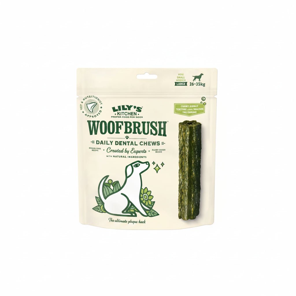 Lily's Kitchen Woofbrush Dental Dog Chews Bulk Pack - LARGE - SNH Packing